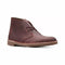 Clarks Men's Leather Bushacre 2 Lace-up Chukka Boots Aubergine 9